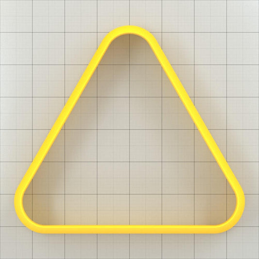 Triangle Rounded - Set of 11 Polymer Clay Cutters Plastic Cutters SweetyBijou Tools