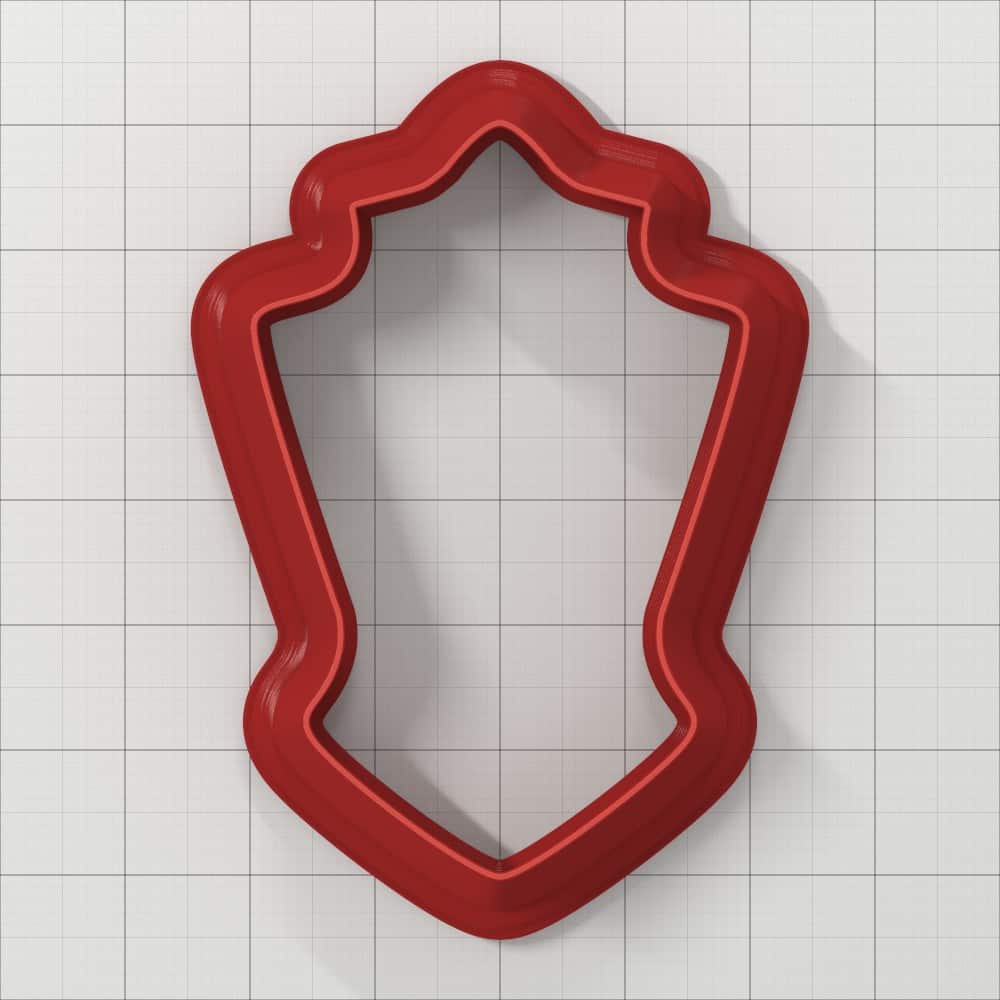 Sophisticated Shield-Shaped Clay Cutter Plastic Cutters SweetyBijou Tools