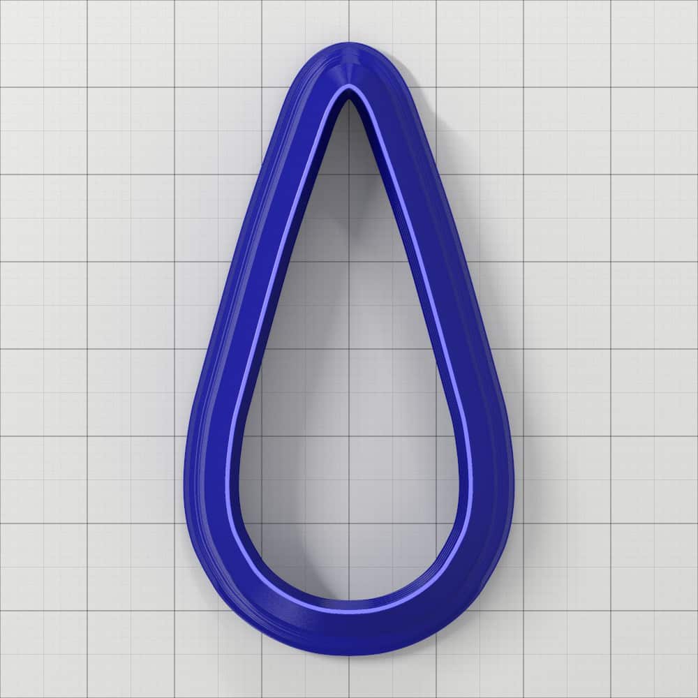 Drops Clay Cutters #19 Plastic Cutters SweetyBijou Tools