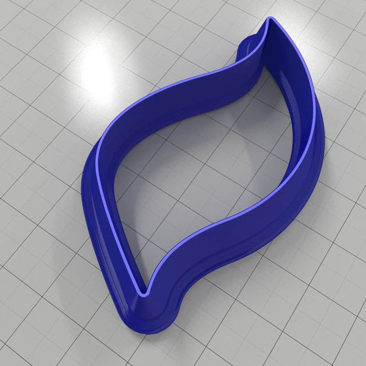 Drops Clay Cutters #41 Left Plastic Cutters SweetyBijou Tools