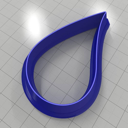 Drops Clay Cutters #48 Left Plastic Cutters SweetyBijou Tools