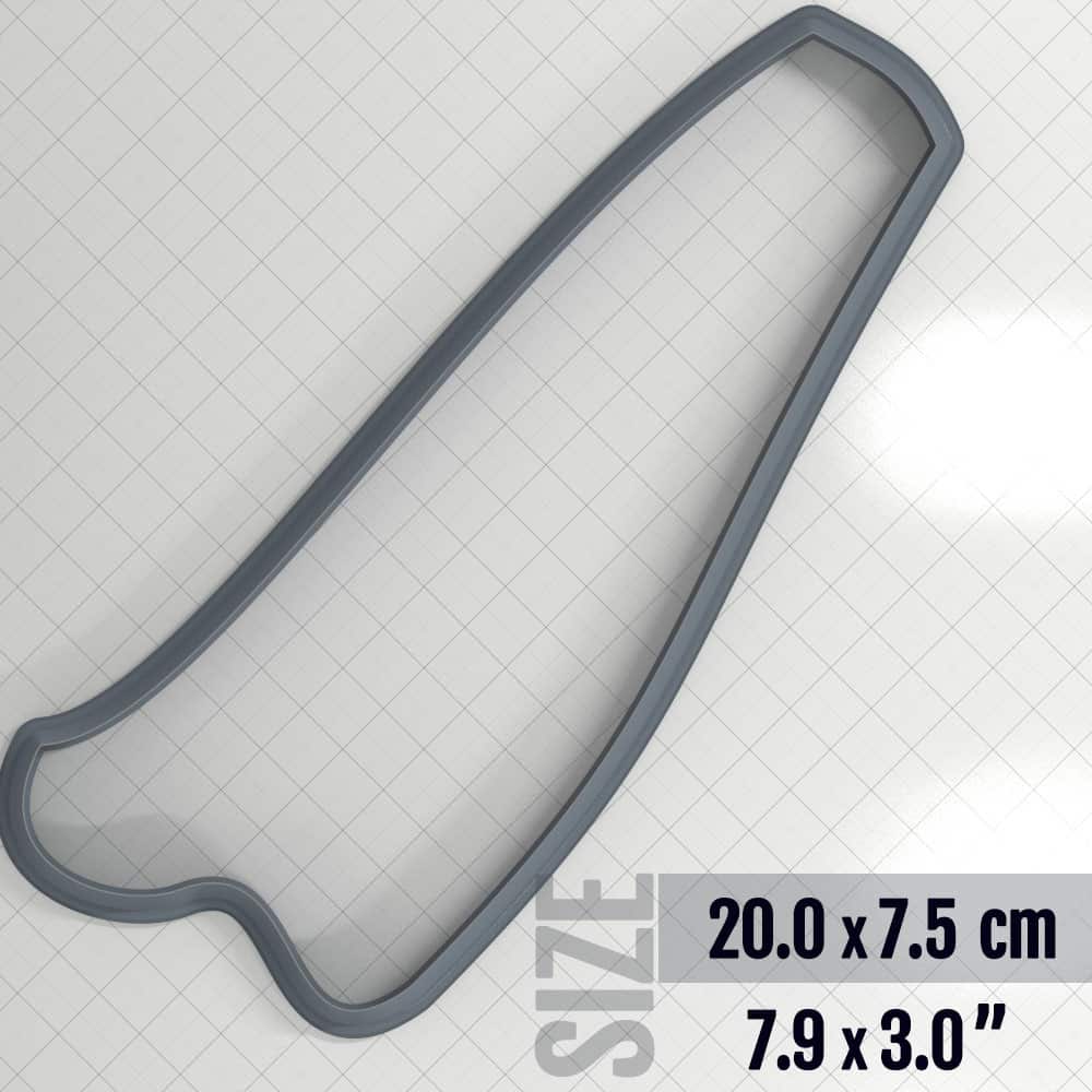 Bracelet #13 Right - Clay Cutter Plastic Cutters SweetyBijou Tools 20.0 x 7.5 cm