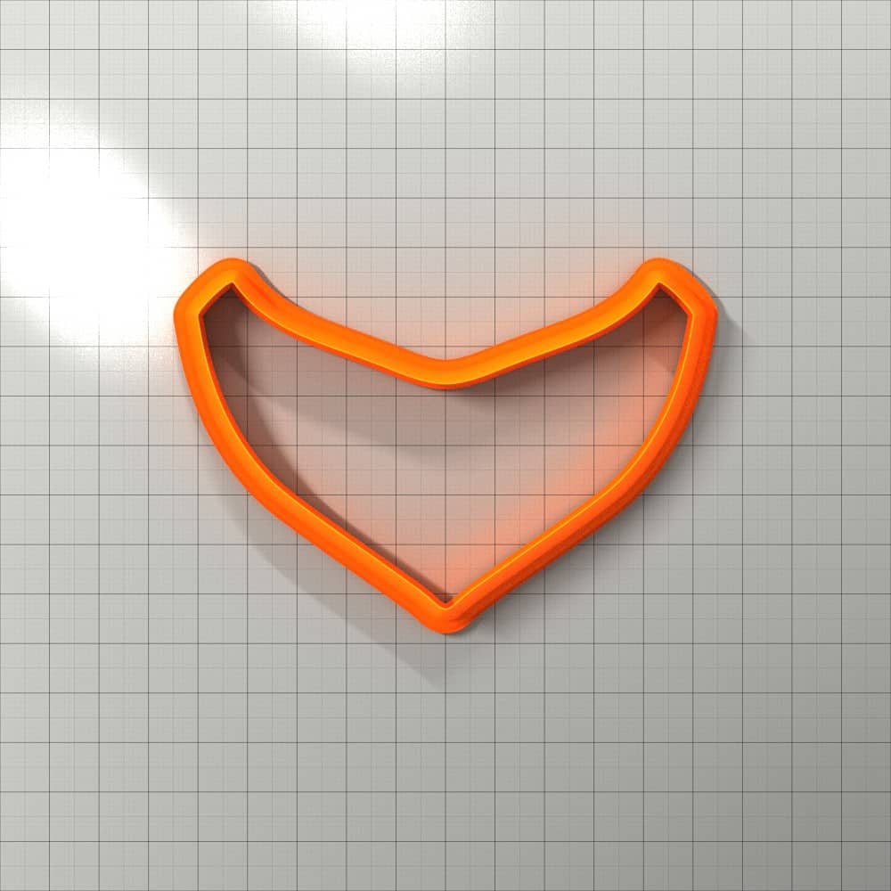 Necklace #7 - Polymer Clay Cutter Plastic Cutters SweetyBijou Tools 10 cm