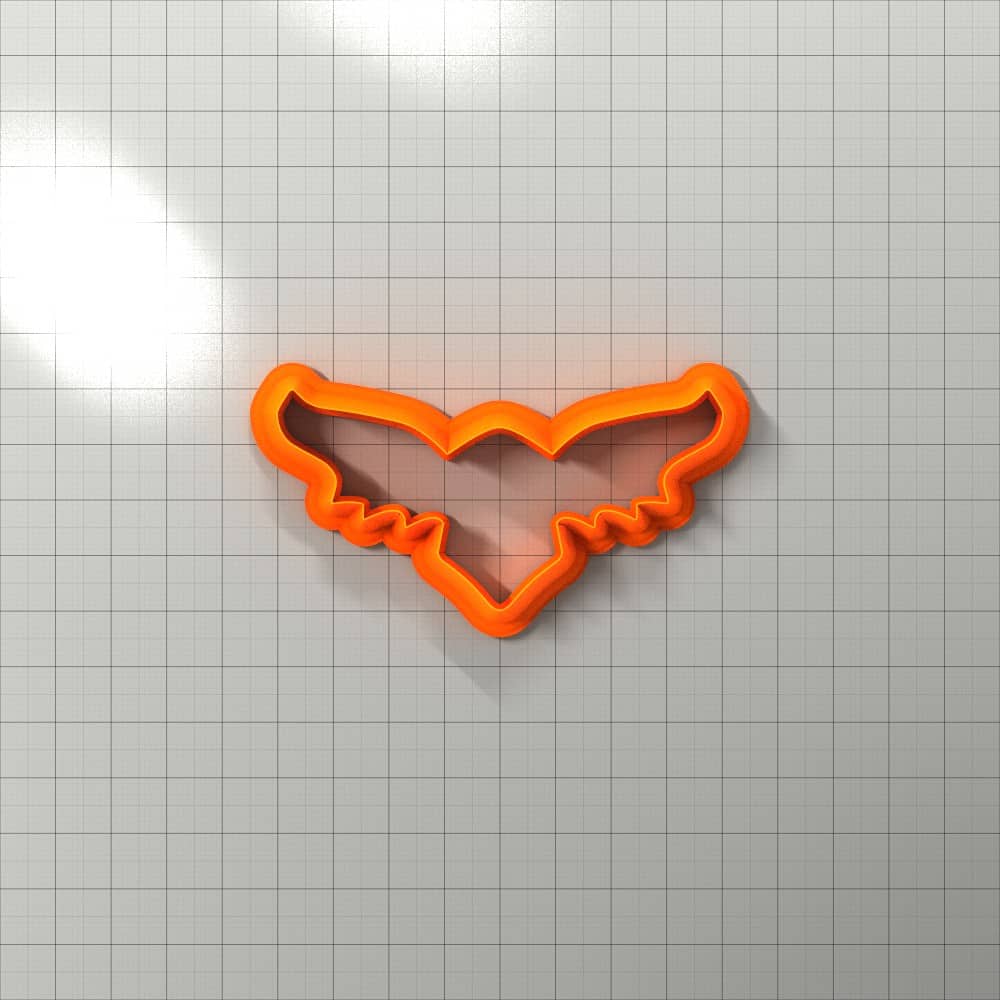 Statement necklace shape polymer clay cutter
