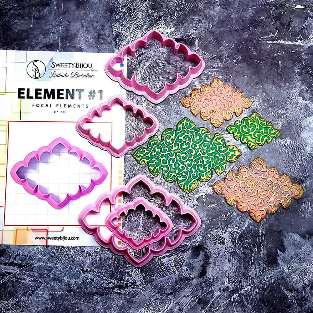 Charming Blossom Clay Cutter Plastic Cutters SweetyBijou Tools
