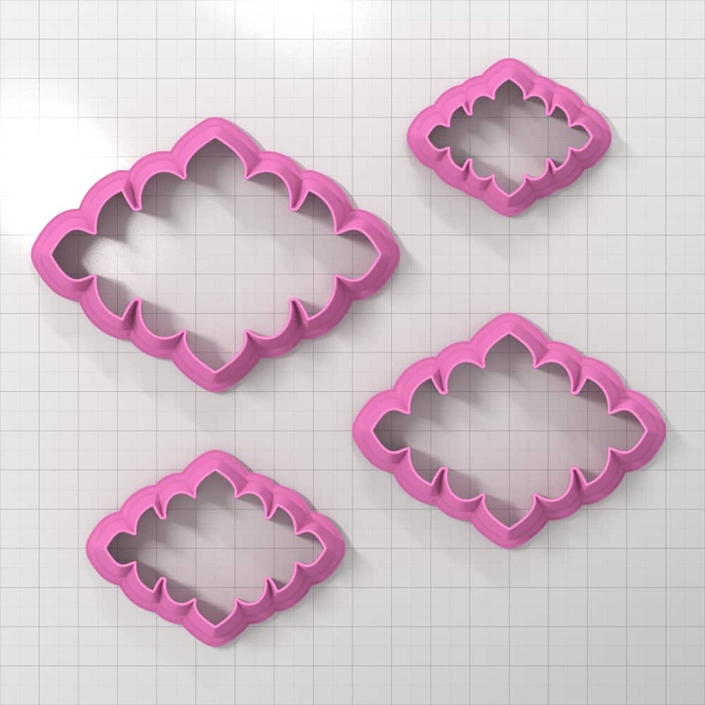 Charming Blossom Clay Cutter Plastic Cutters SweetyBijou Tools