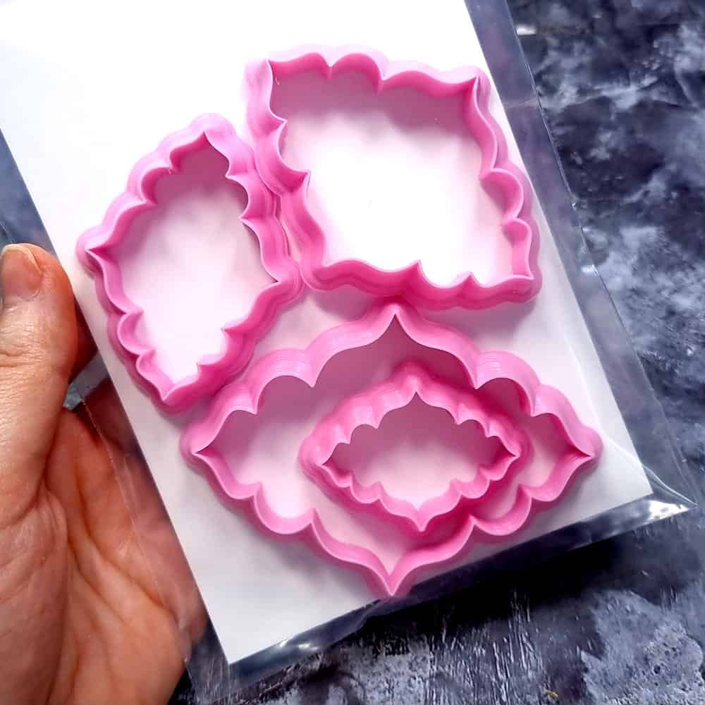Cloud-Shaped Clay Cutters Plastic Cutters SweetyBijou Tools