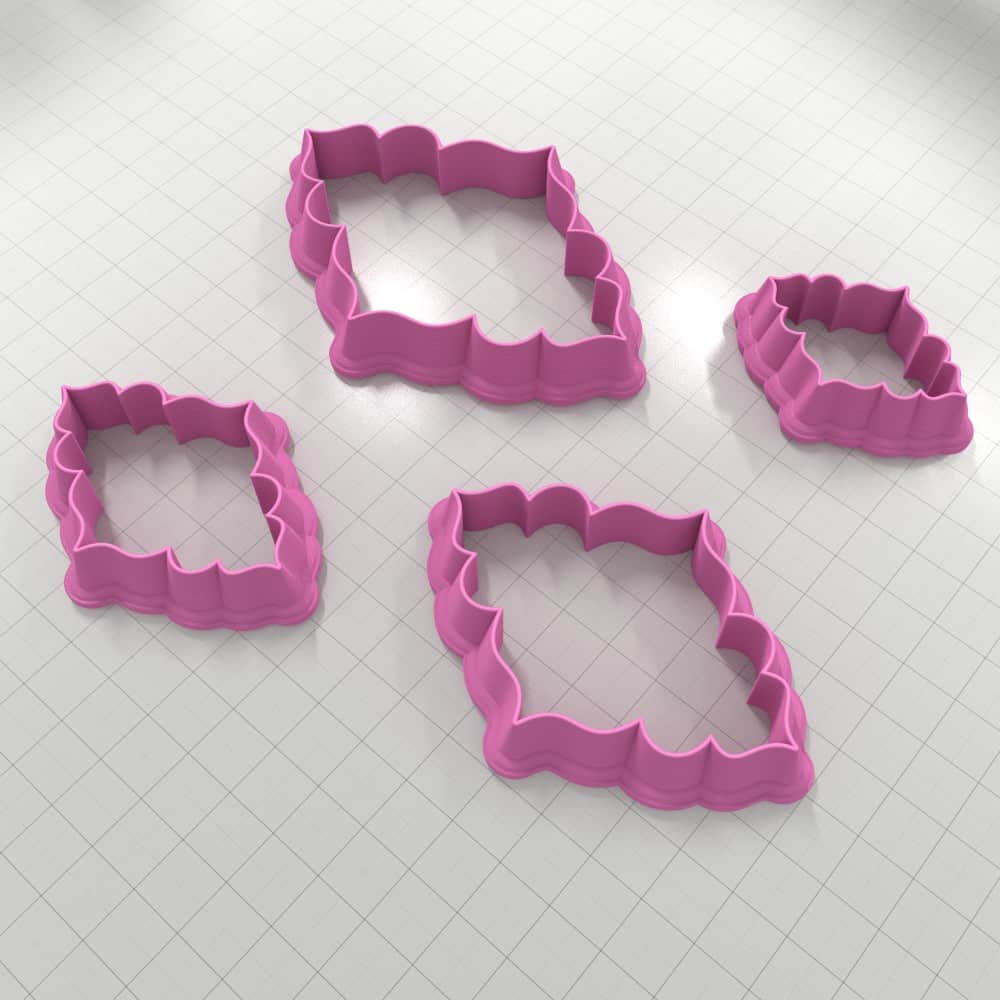 Cloud-Shaped Clay Cutters Plastic Cutters SweetyBijou Tools