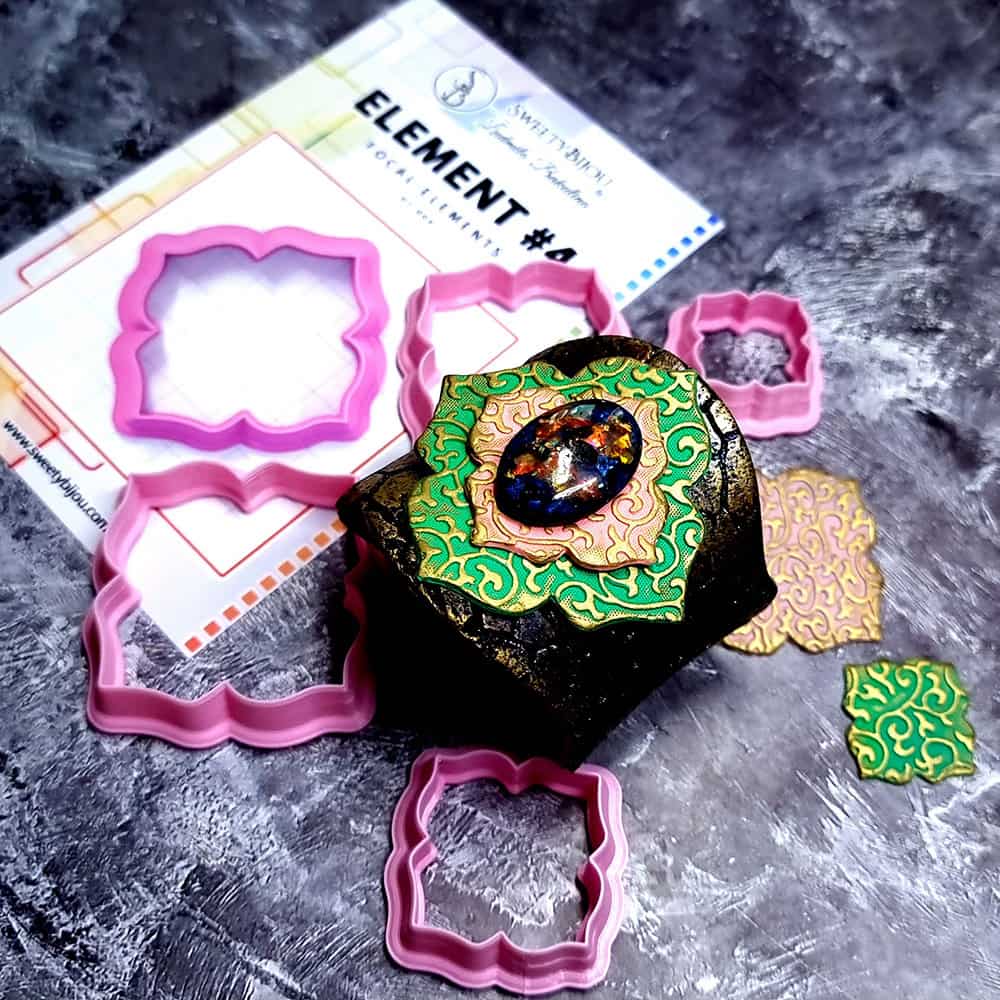 Fantasy Shape Clay Cutters Plastic Cutters SweetyBijou Tools