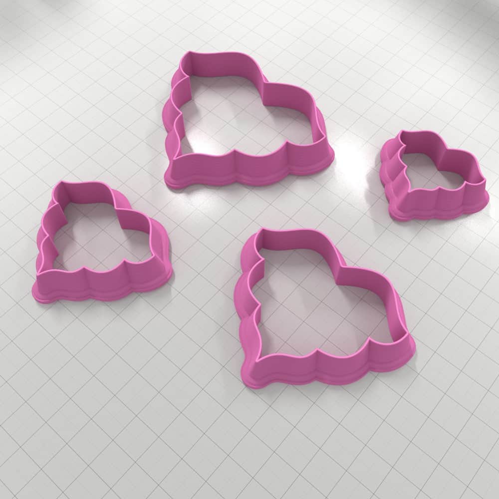 Wings Clay Cutters Plastic Cutters SweetyBijou Tools