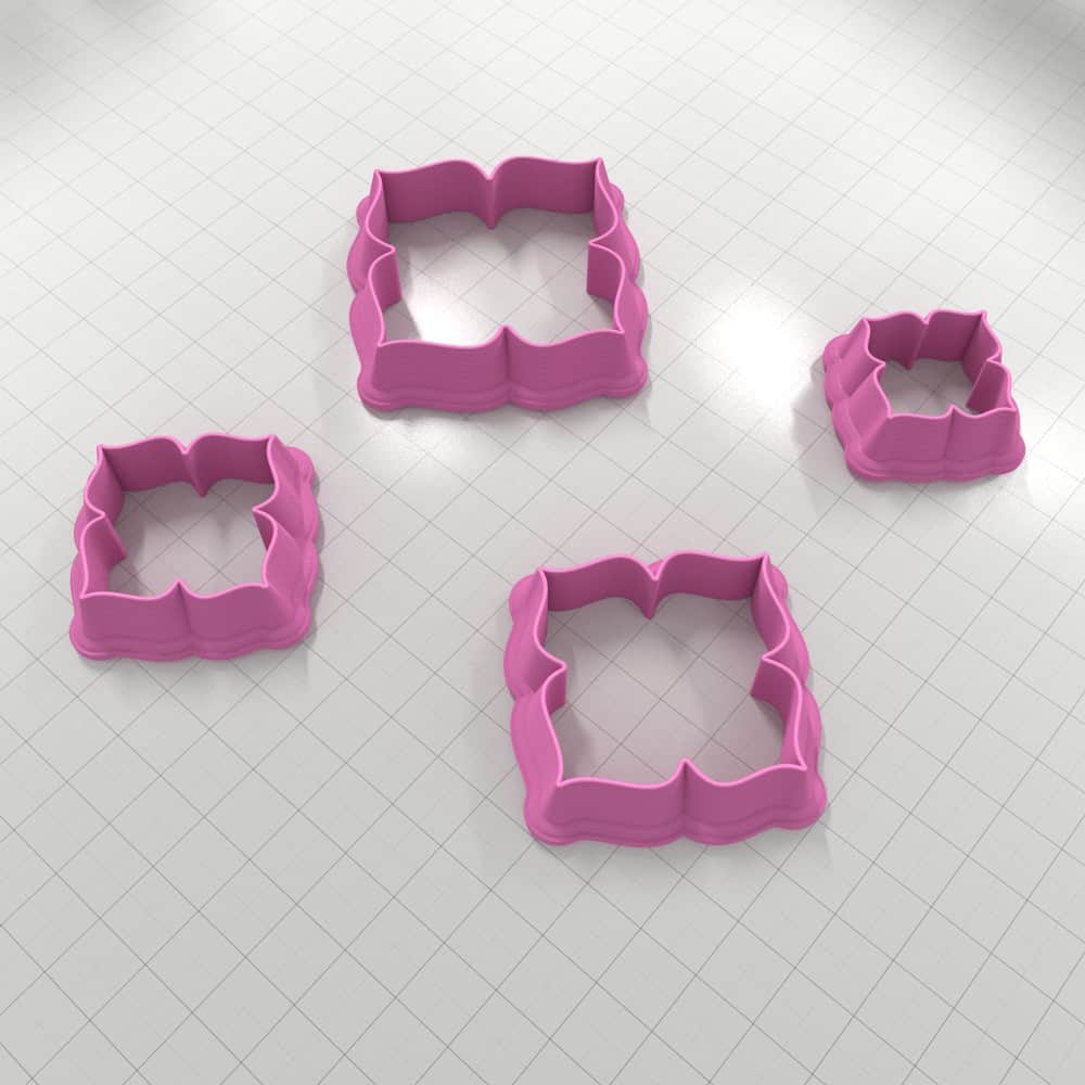 Flower Cookie Cutter, Clay Cutter Plastic Cutters SweetyBijou Tools