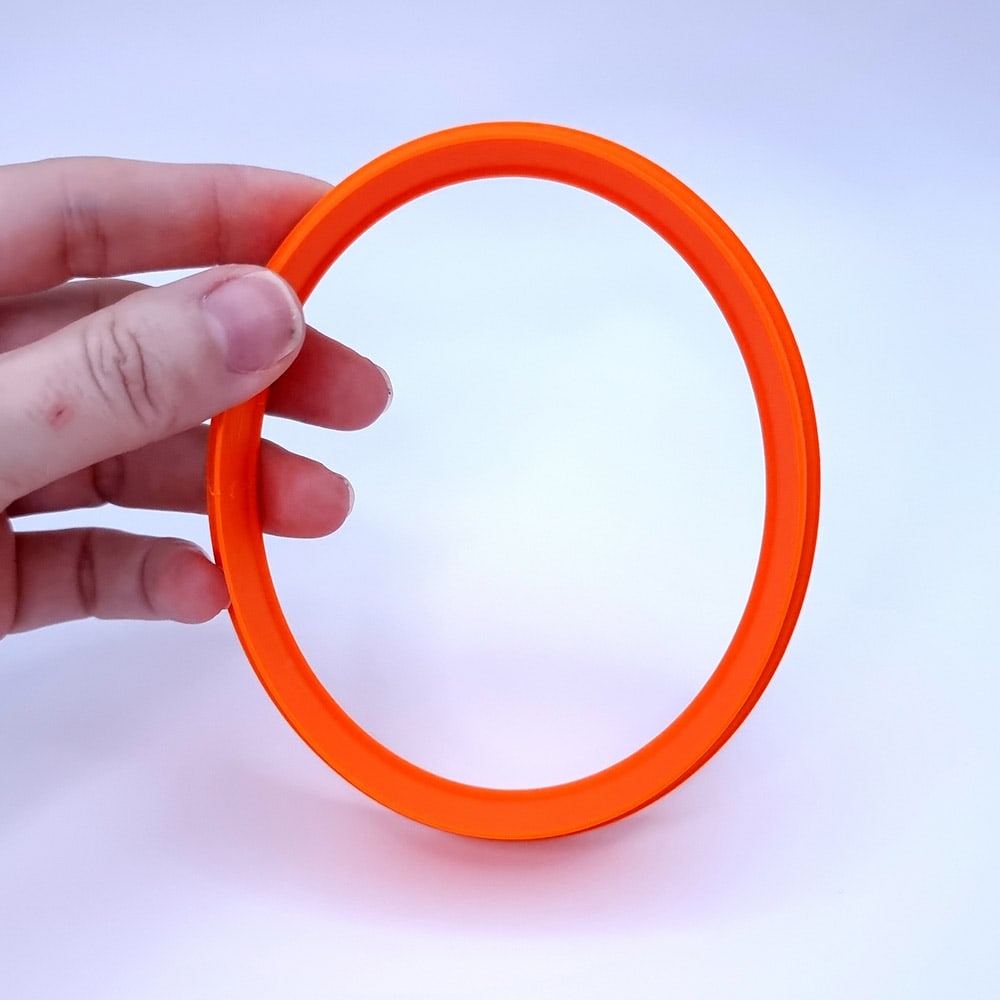 Huge Oval Cutter 6:5 Plastic Cutters SweetyBijou Tools 8cm