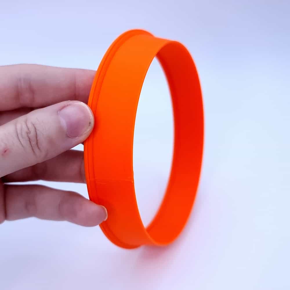 Oval extra-large polymer clay cutter