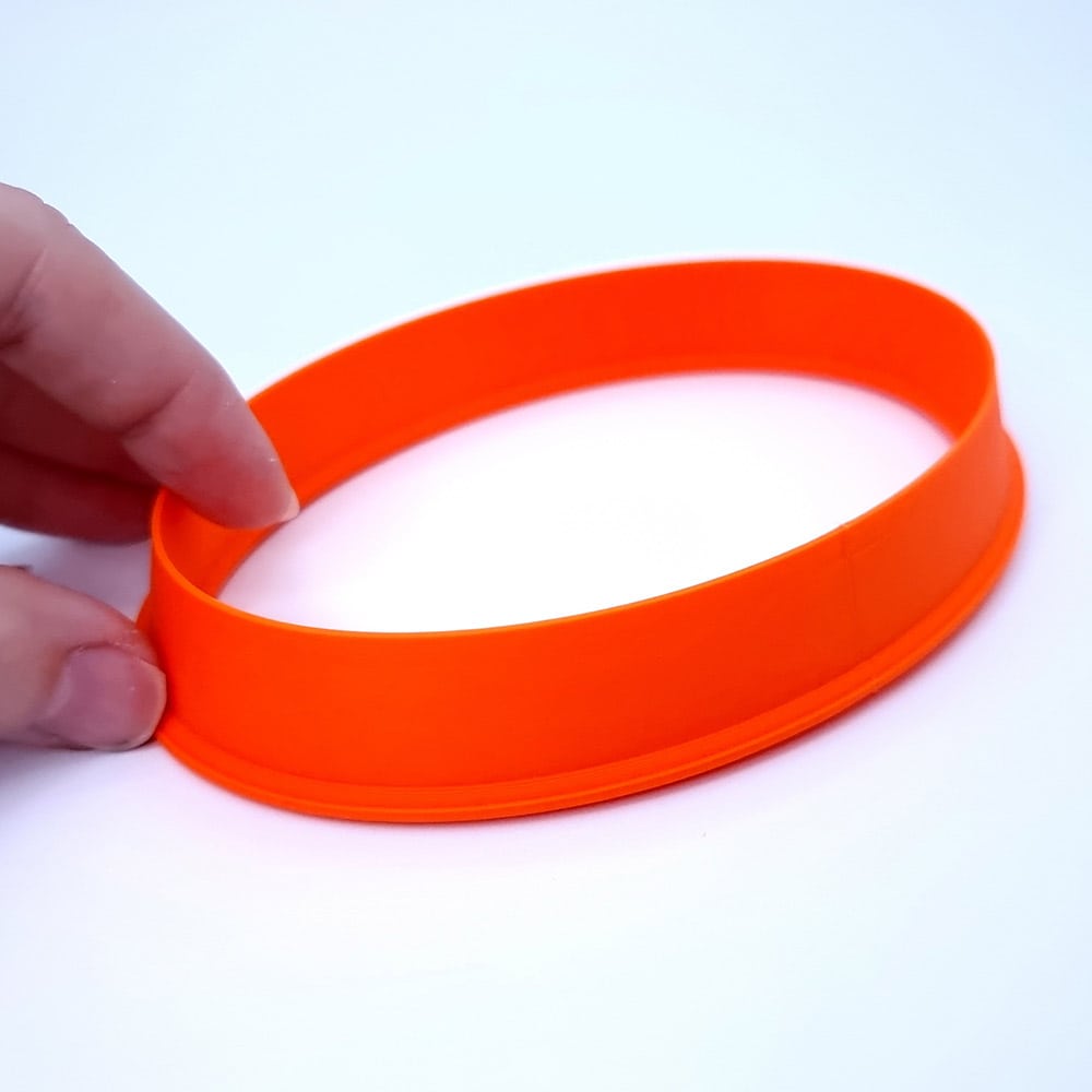 Huge Oval Cutter 6:4 Plastic Cutters SweetyBijou Tools 8cm