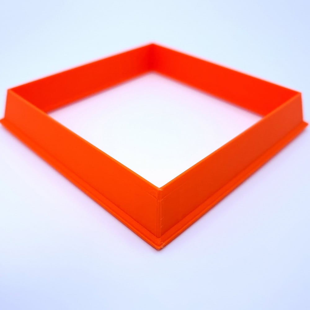 Square extra-large polymer clay cutter
