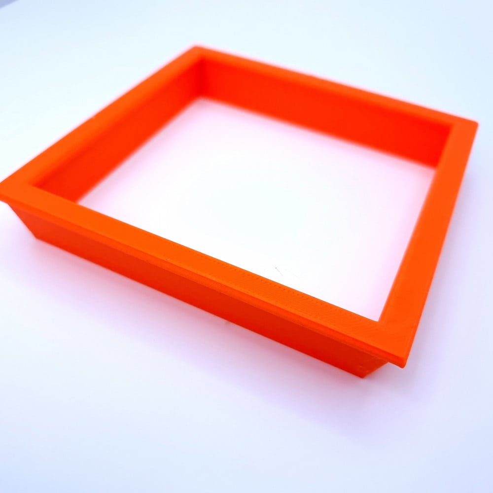 Square extra-large polymer clay cutter