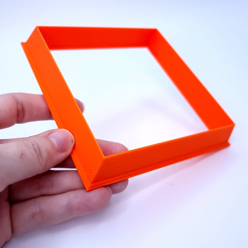 Huge Square Cutter Plastic Cutters SweetyBijou Tools 8cm