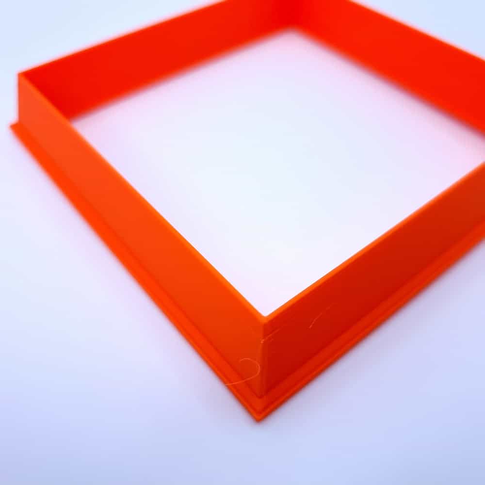 Square extra-large polymer clay cutter