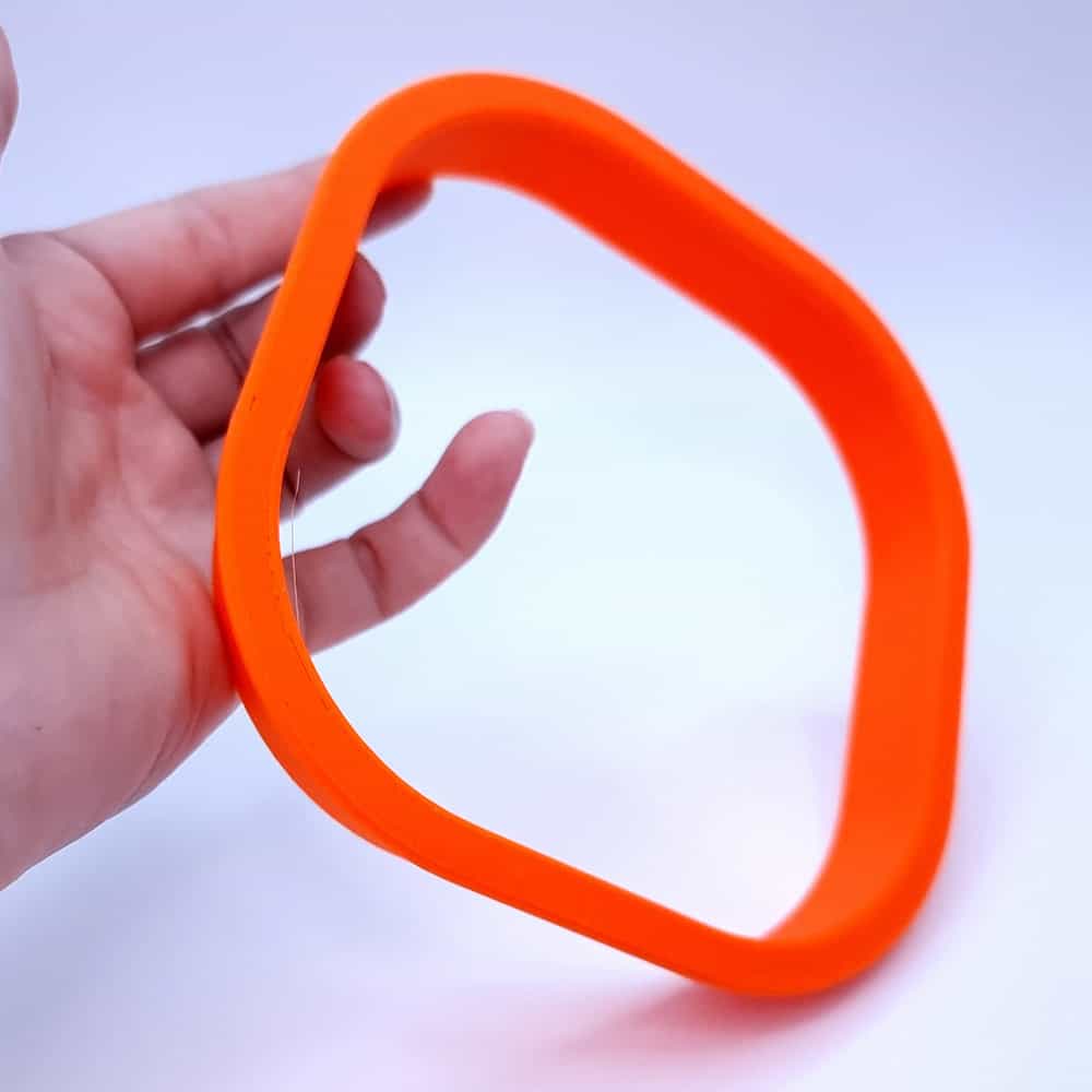 Huge Square Strongly Rounded Cutter Plastic Cutters SweetyBijou Tools 8cm