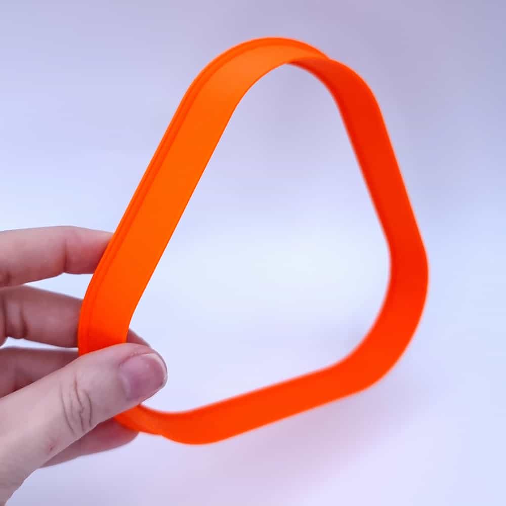 Huge Triangle Strongly Rounded Cutter Plastic Cutters SweetyBijou Tools 8cm