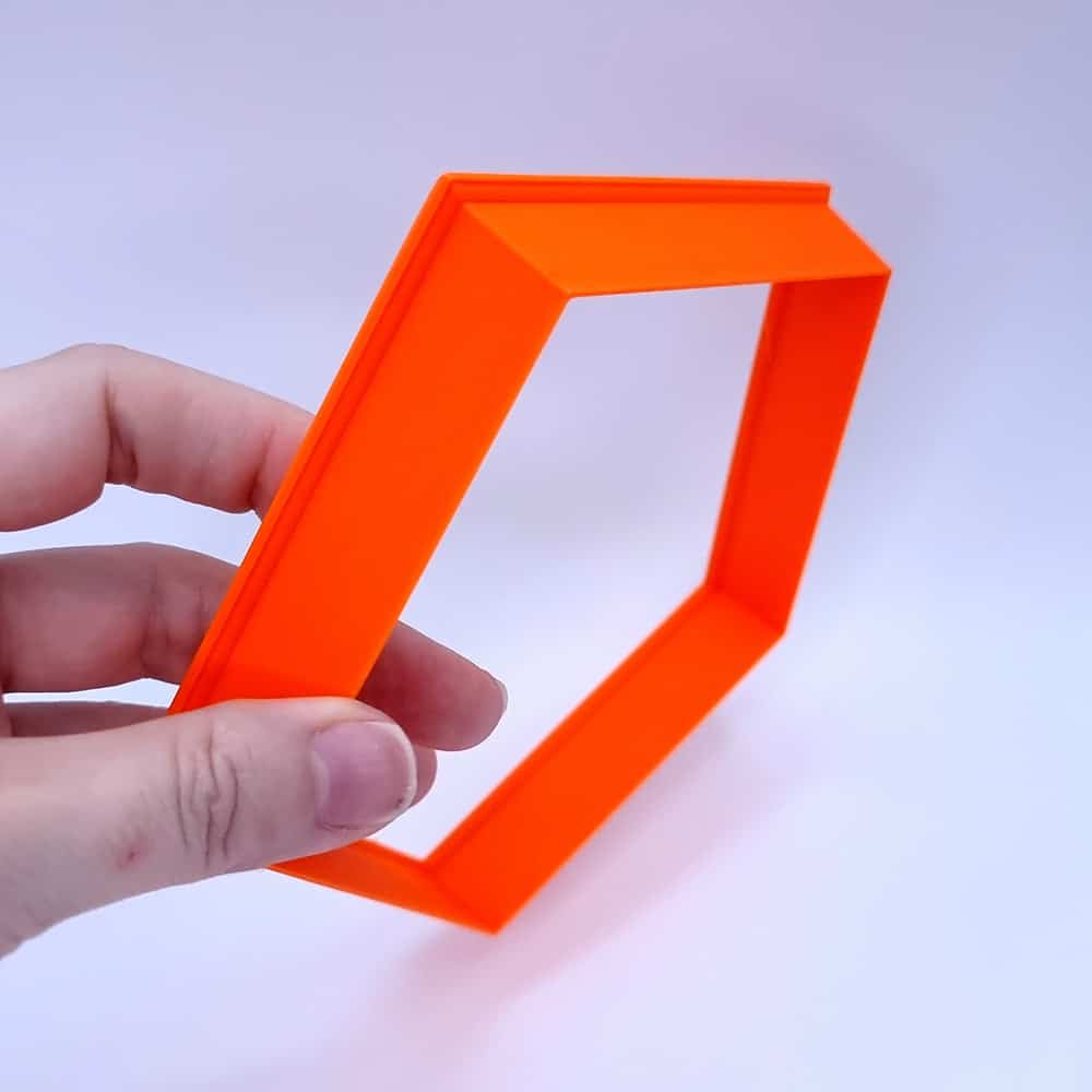 Pentagon extra-large polymer clay cutter