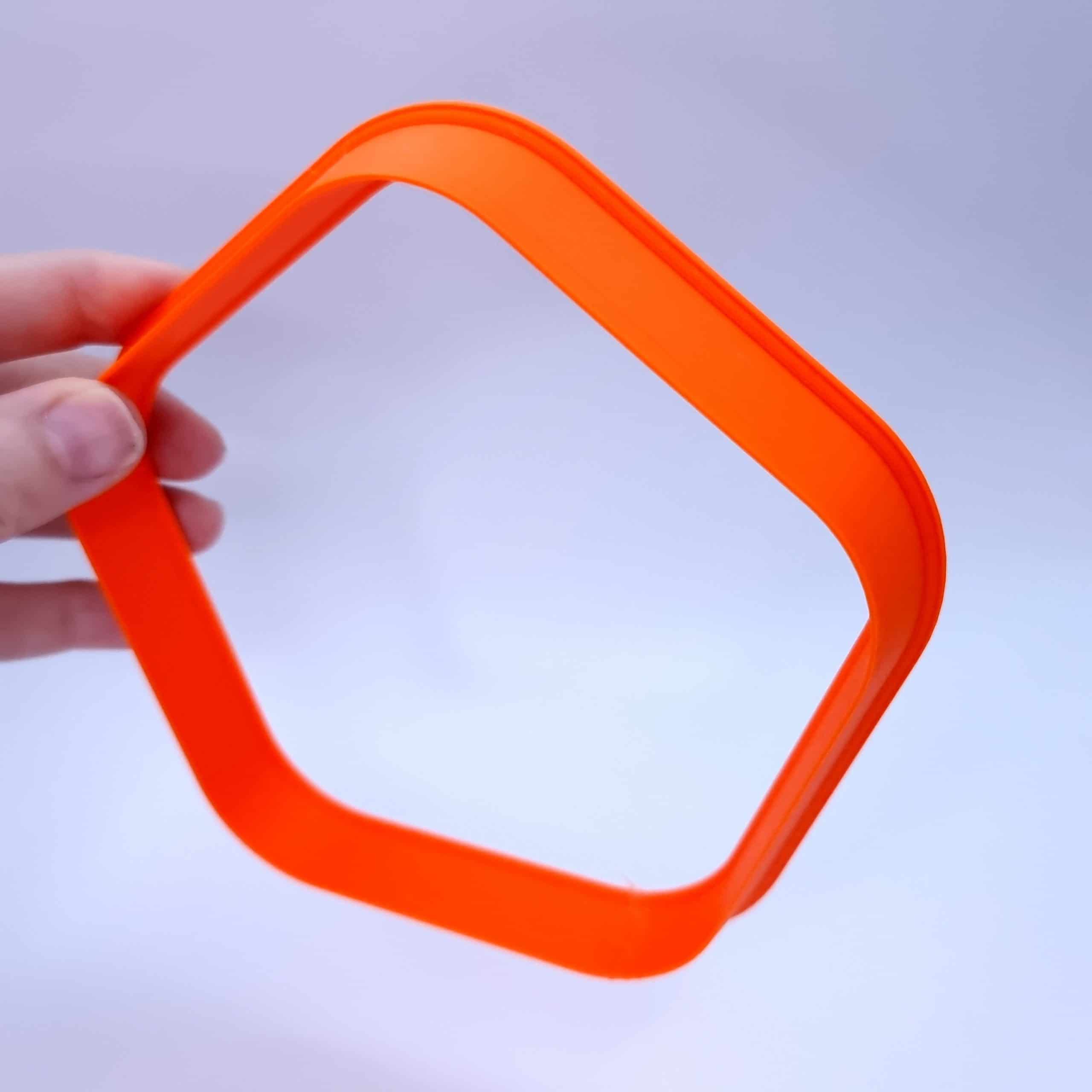 Rounded pentagon extra-large polymer clay cutter