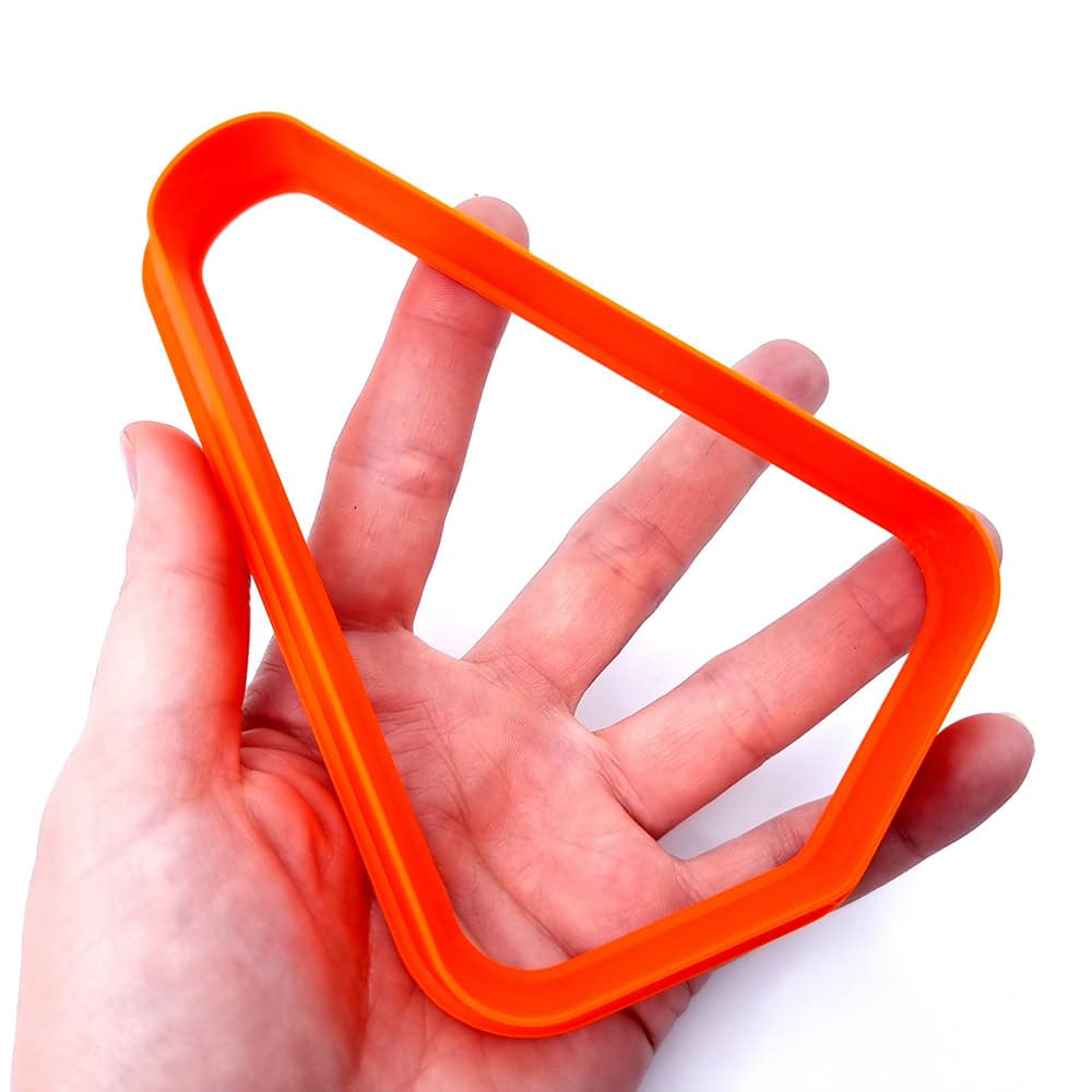 Huge Sleek Triangle Clay Cutter Plastic Cutters SweetyBijou Tools 8cm