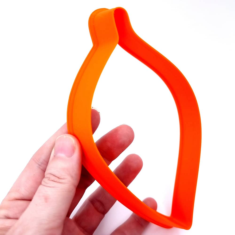 Huge Leaf Cutter Plastic Cutters SweetyBijou Tools 8cm