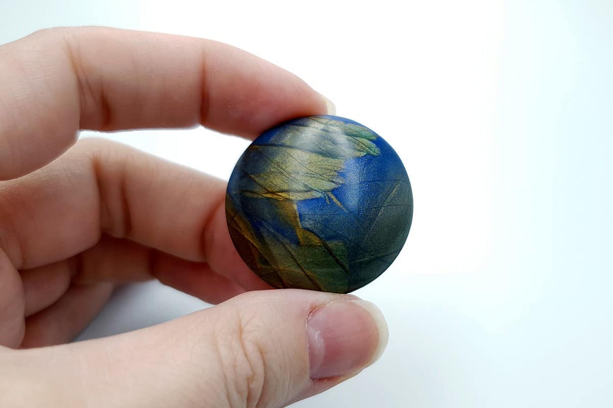 5 cabochons Faux Labradorite Stone #28 Cabochons SweetyBijou Cabochons