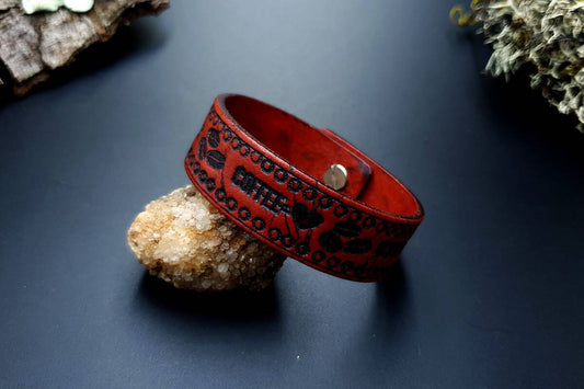 Faux Leather Bracelet #2 Bracelet SweetyBijou Jewelry