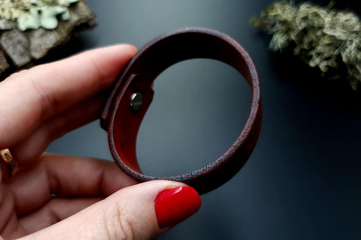 Faux Leather Bracelet #2 Bracelet SweetyBijou Jewelry