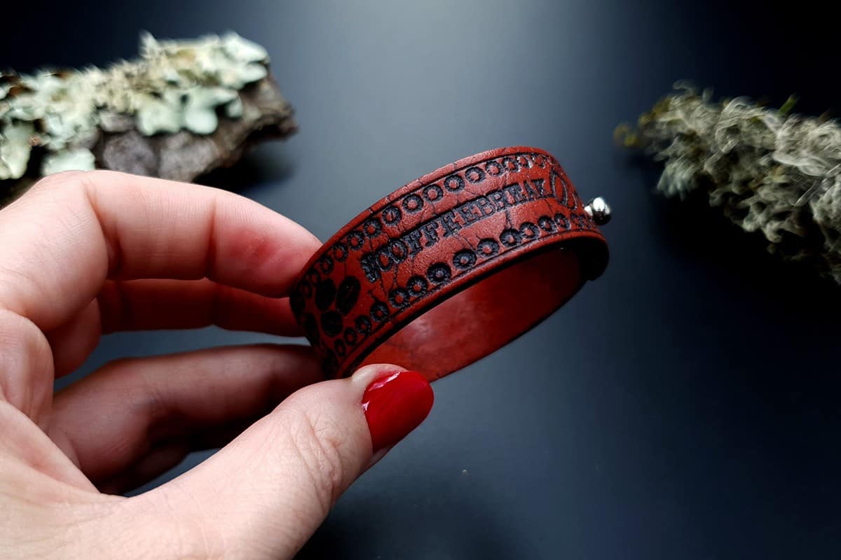 Faux Leather Bracelet #2 Bracelet SweetyBijou Jewelry