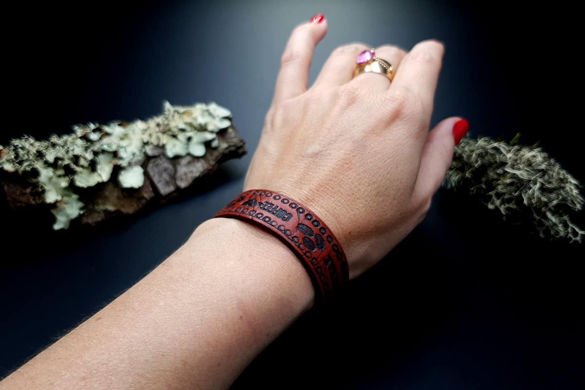 Faux Leather Bracelet #2 Bracelet SweetyBijou Jewelry