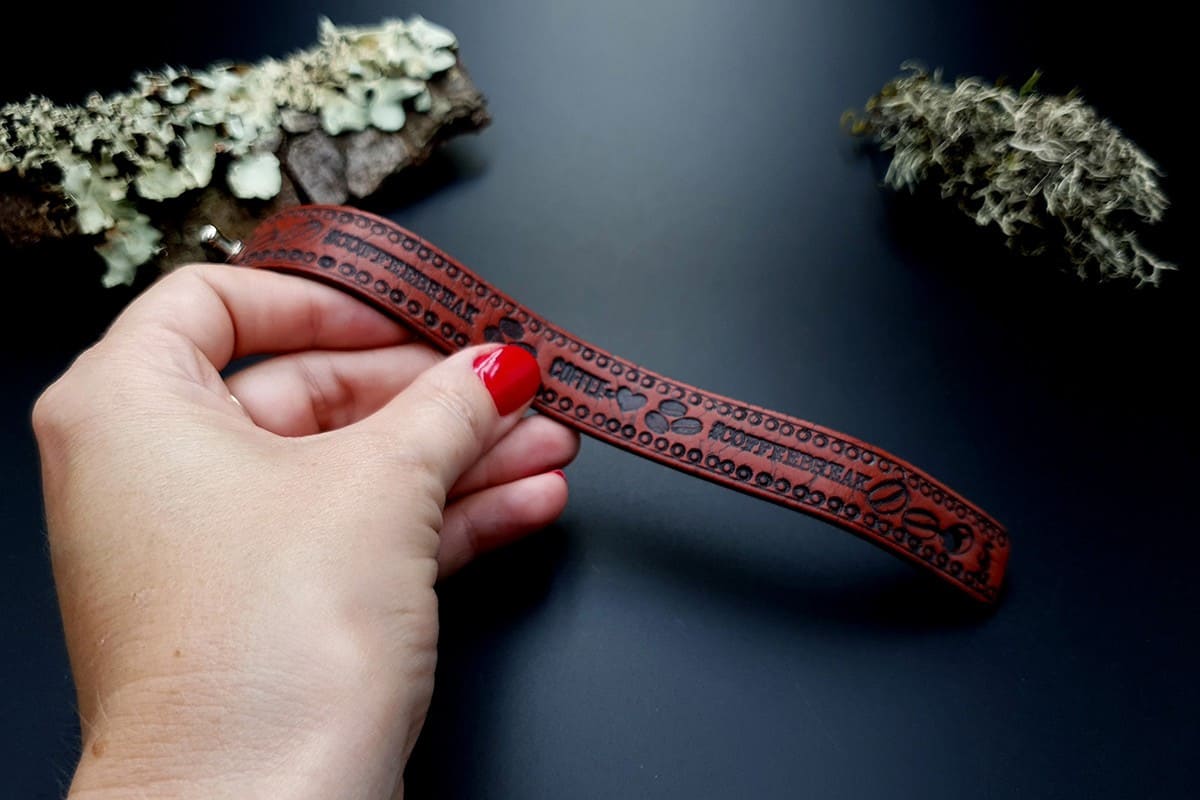 Faux Leather Bracelet #2 Bracelet SweetyBijou Jewelry
