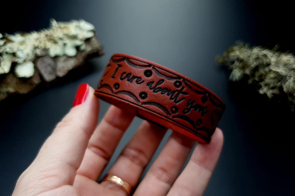 Faux Leather Bracelet #3 Bracelet SweetyBijou Jewelry