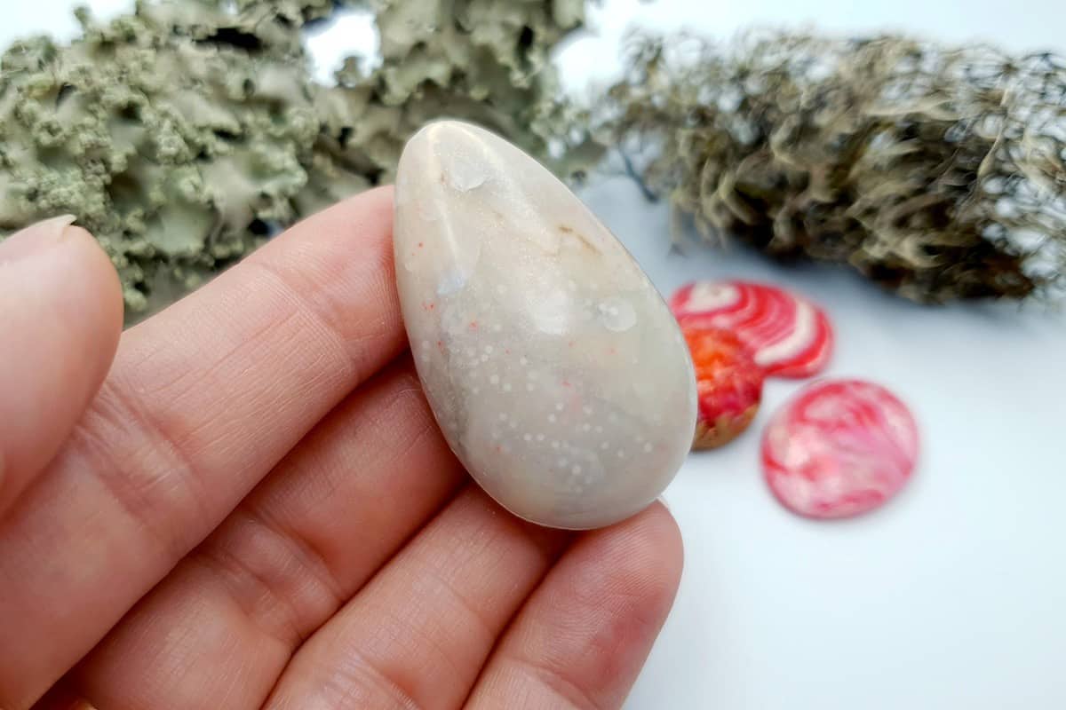 4 pcs Faux Pink Stones from Polymer Clay (Set #1) Cabochons SweetyBijou Cabochons
