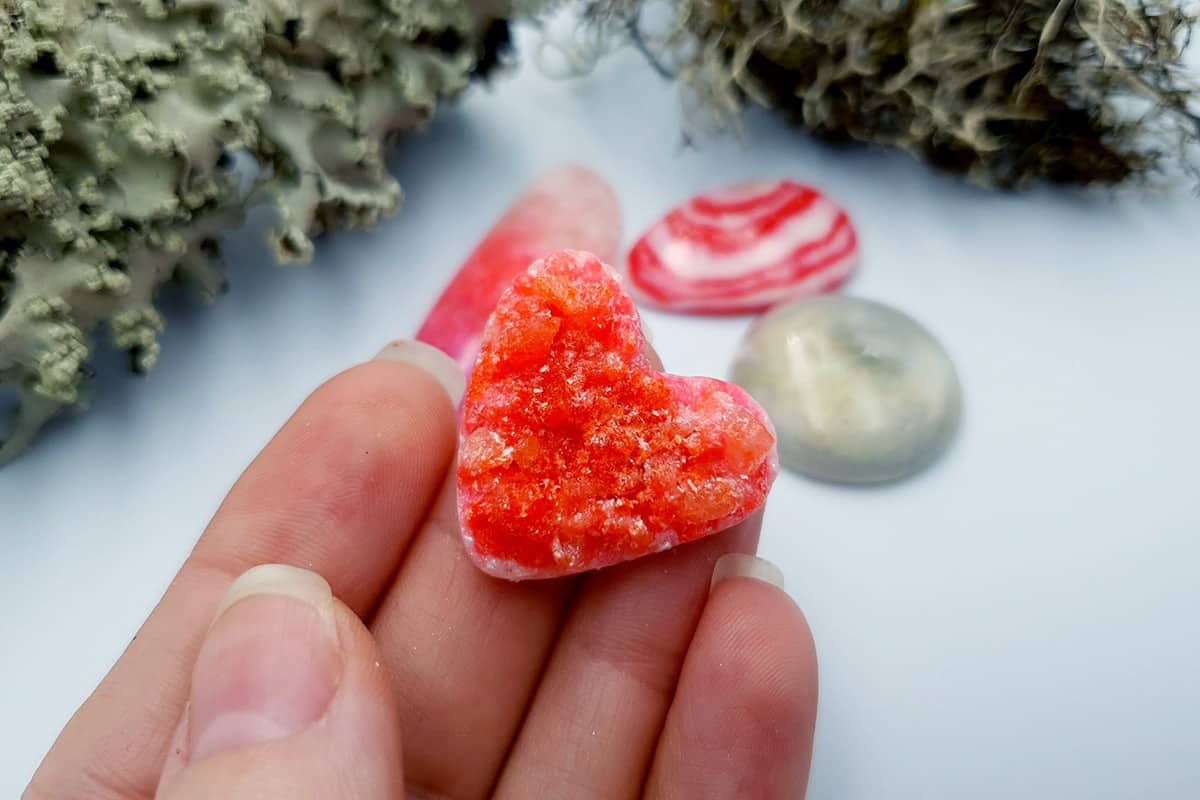 4 pcs Faux Pink Stones from Polymer Clay (Set #3) Cabochons SweetyBijou Cabochons