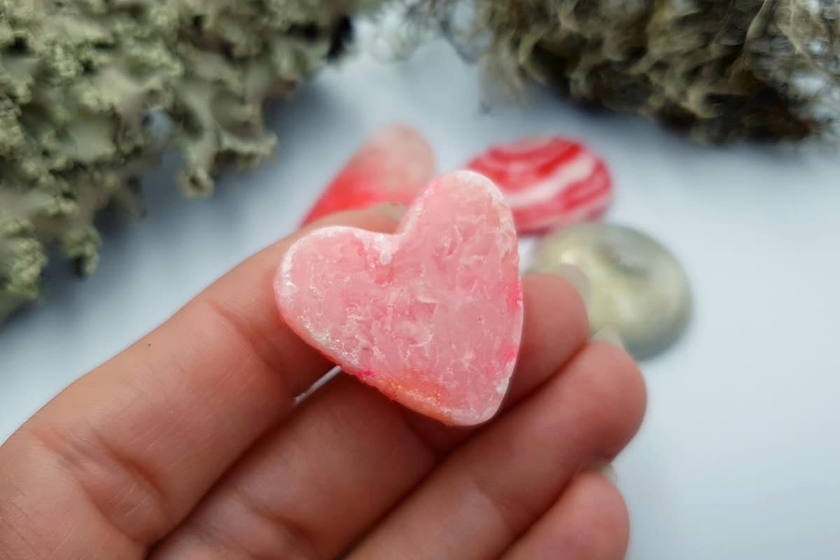 4 pcs Faux Pink Stones from Polymer Clay (Set #3) Cabochons SweetyBijou Cabochons