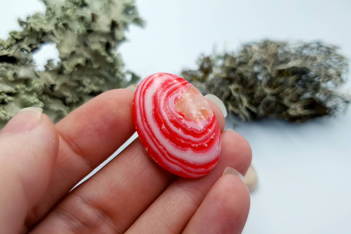5 pcs Faux Pink Stones from Polymer Clay (Set #4) Cabochons SweetyBijou Cabochons