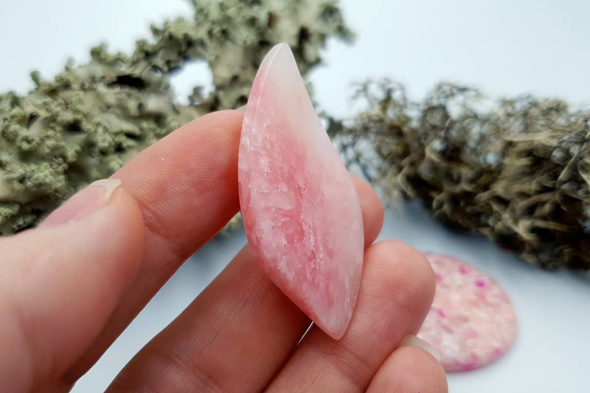 3 pcs Faux Pink Stones from Polymer Clay (Set #6) Cabochons SweetyBijou Cabochons