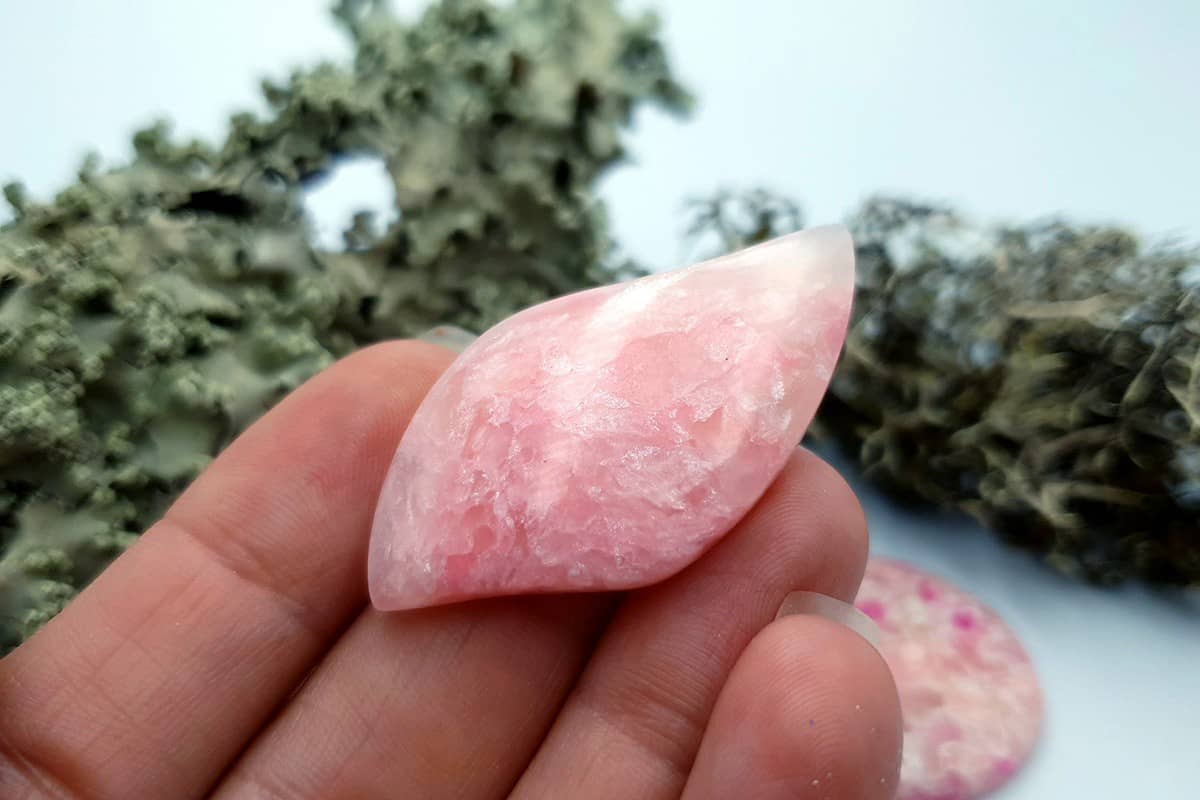 3 pcs Faux Pink Stones from Polymer Clay (Set #6) Cabochons SweetyBijou Cabochons