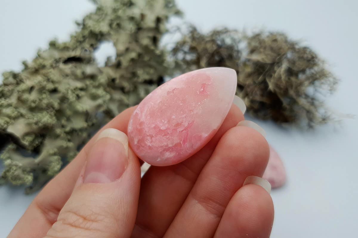 4 pcs Faux Pink Stones from Polymer Clay (Set #8) Cabochons SweetyBijou Cabochons