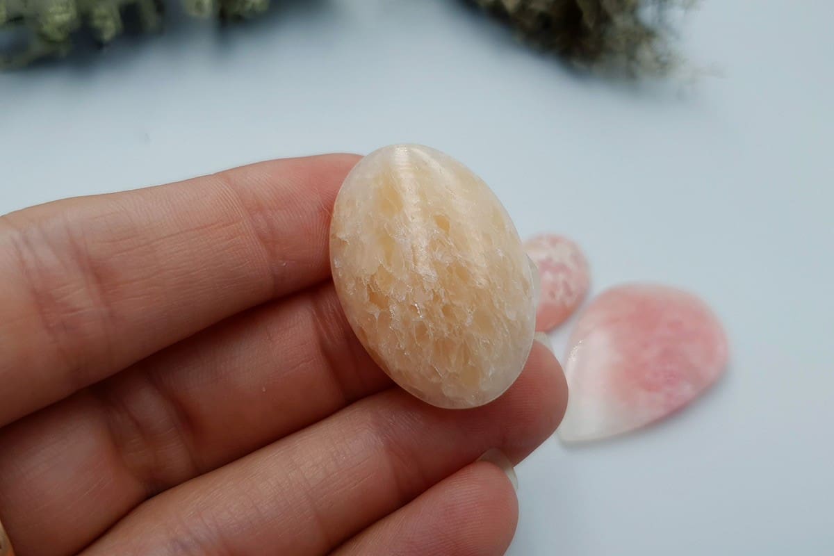 3 pcs Faux Pink Stones from Polymer Clay (Set #10) Cabochons SweetyBijou Cabochons