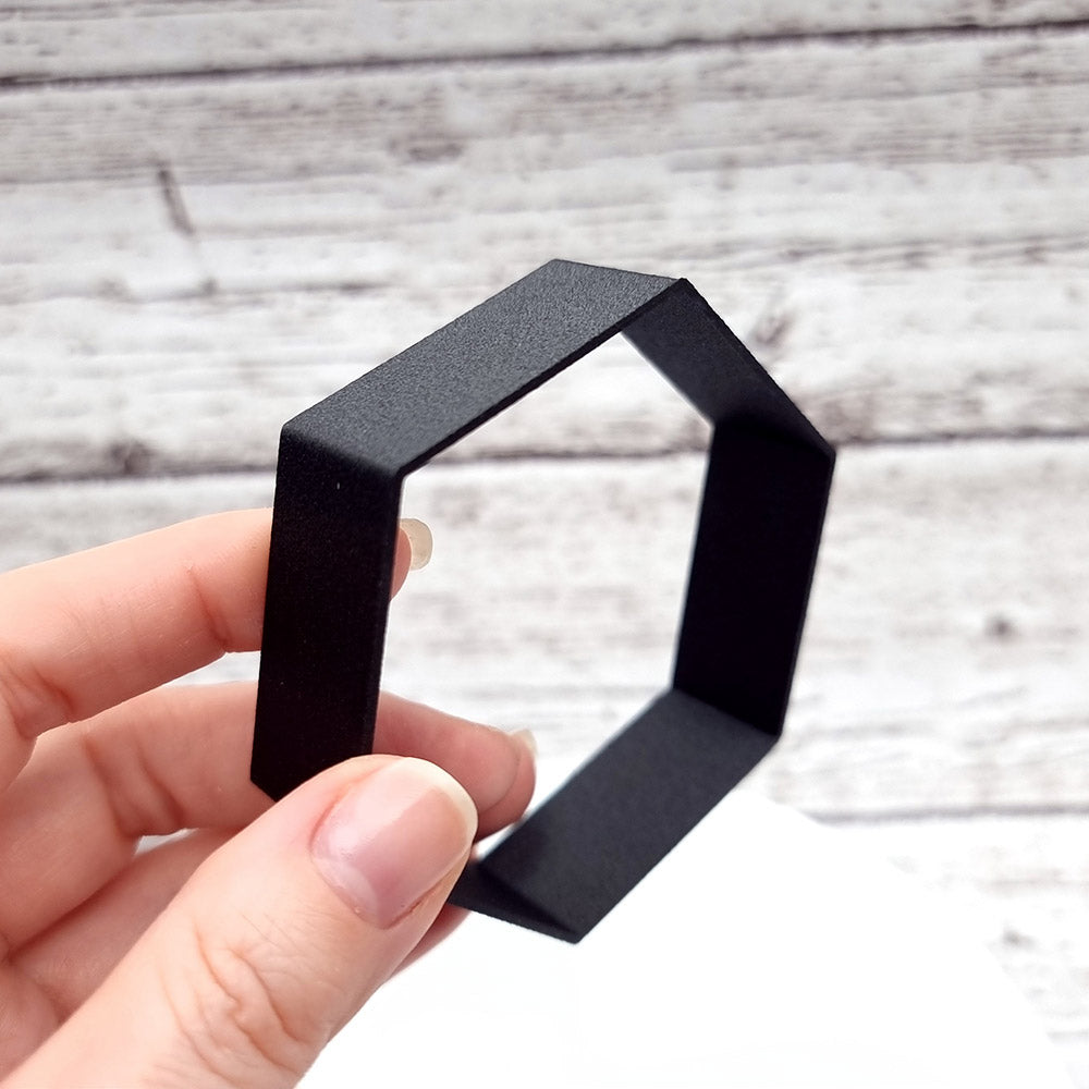 Hexagon Bracelet Blank - 2cm Bakeable Blanks SweetyBijou Tools
