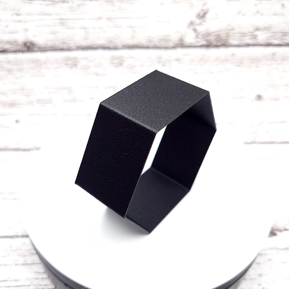 Hexagon Bracelet Blank - 3cm Bakeable Blanks SweetyBijou Tools 55mm / 2.16"
