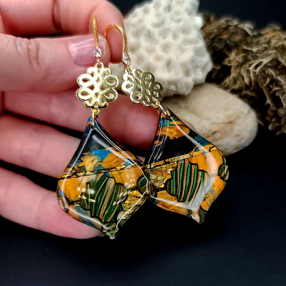 Romantic Earrings "Moroccan magic nights" Earrings SweetyBijou Jewelry