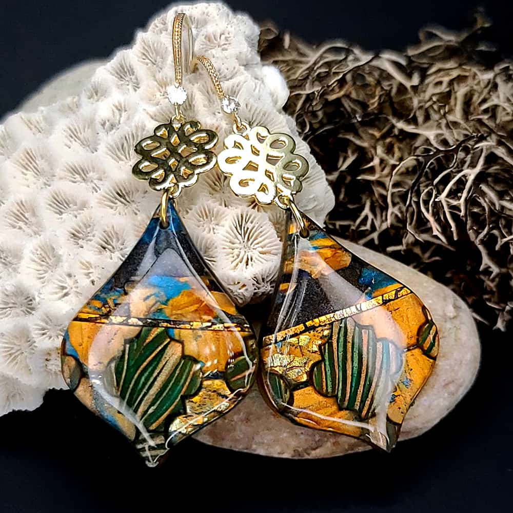 Romantic Earrings "Moroccan magic nights" Earrings SweetyBijou Jewelry
