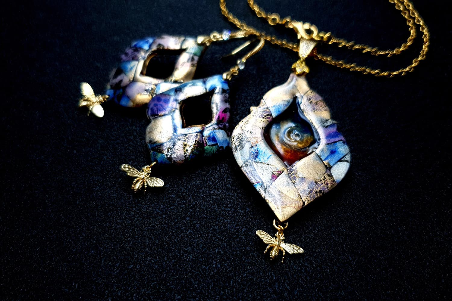 "The Cradle of the Universe" Jewelry set Jewelry Set SweetyBijou Jewelry