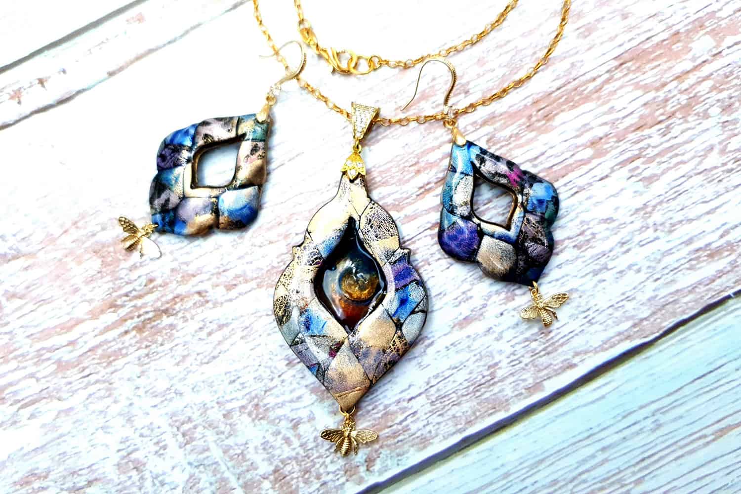"The Cradle of the Universe" Jewelry set Jewelry Set SweetyBijou Jewelry