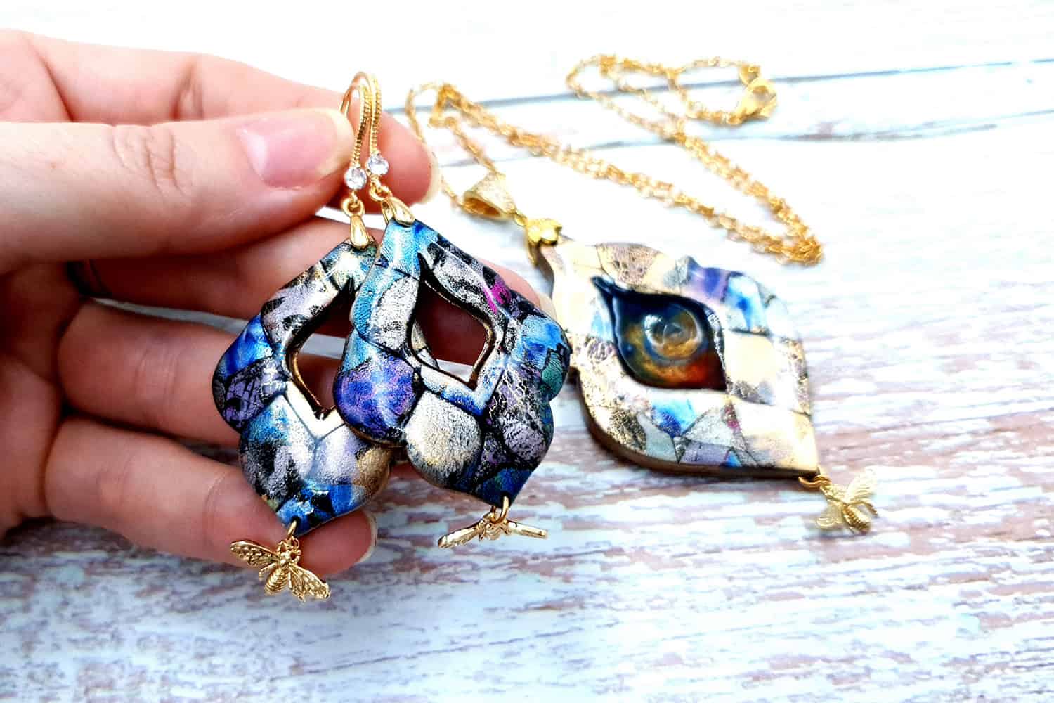 "The Cradle of the Universe" Jewelry set Jewelry Set SweetyBijou Jewelry